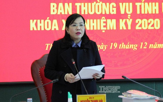 Thái Nguyên: Cho ý kiến vào nhiều nội dung quan trọng tại Hội nghị Ban Thường vụ Tỉnh ủy lần thứ 61