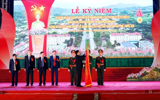 Kỷ niệm 20 năm ngày thành lập huyện Quang Bình