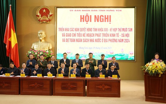 Ủy ban nhân dân tỉnh Hưng Yên giao chỉ tiêu kế hoạch phát triển kinh tế