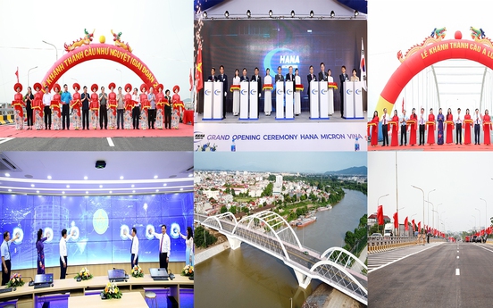 Bắc Giang khánh thành nhiều dự án nổi bật trong năm 2023