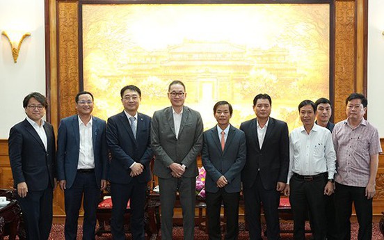 Thừa Thiên Huế: Tập đoàn Daewon mong muốn triển khai dự án Khu đô thị và du lịch nghỉ dưỡng sinh thái trong năm 2024
