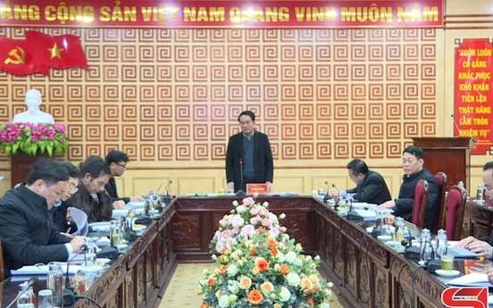 Sơn La: Phó Chủ tịch UBND tỉnh kiểm tra tình hình hoạt động, quản lý tại Cụm công nghiệp Mộc Châu