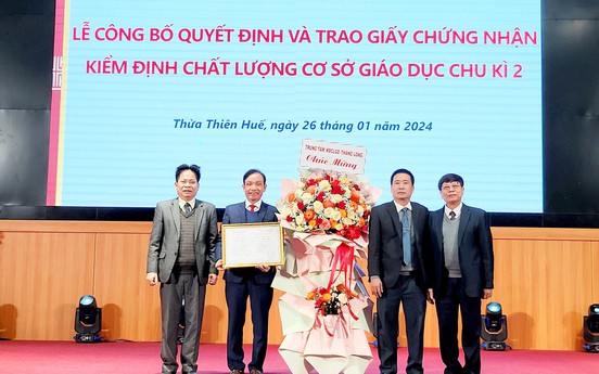 Trường Đại học Luật, Đại học Huế: Tiếp tục khẳng định chất lượng, vị thế, uy tín trong hệ thống giáo dục đại học Việt Nam
