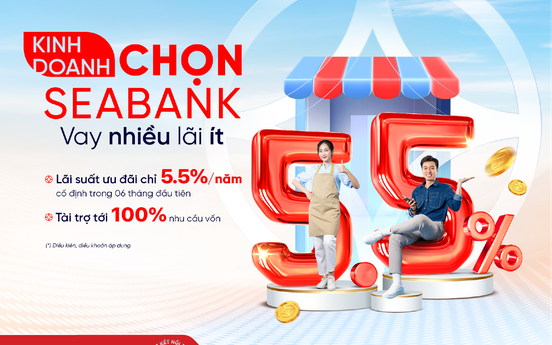 SeABank dành 5.000 tỷ đồng cho vay khách hàng cá nhân bổ sung vốn kinh doanh