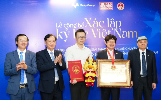 Meey Group nhận Kỷ lục Việt Nam, khẳng định vị thế doanh nghiệp proptech số 1 thị trường