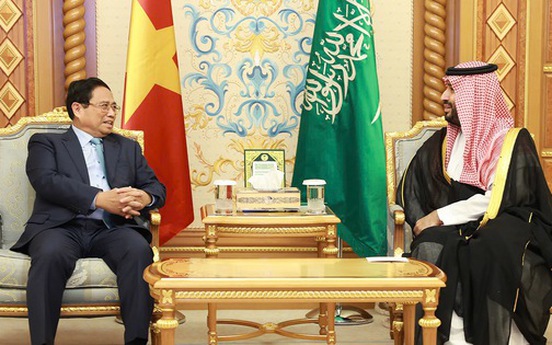 Thủ tướng Phạm Minh Chính hội đàm với Hoàng Thái tử, Thủ tướng Saudi Arabia