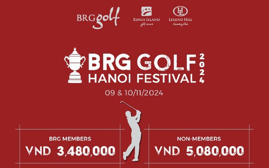 Giải gôn thường niên BRG Golf Hanoi Festival 2024 chính thức chào đón các gôn thủ trong nước và quốc tế tại Kings Island Golf Resort và Legend Hill Country Club