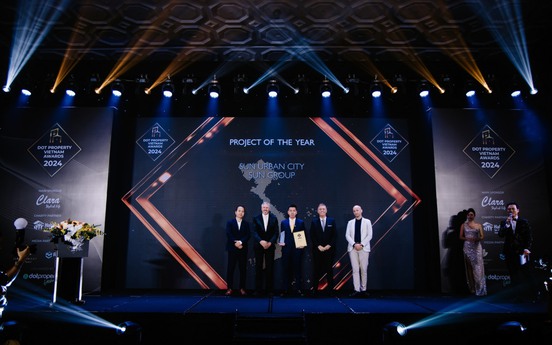 Dot Property Vietnam Awards 2024 vinh danh Đô thị nghỉ dưỡng Sun Urban City là “Dự án của năm”