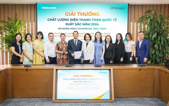 ABBank được vinh danh Ngân hàng có “Chất lượng điện thanh toán quốc tế xuất sắc 2024"