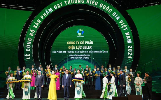 GELEX sở hữu 4 Thương hiệu quốc gia 2024