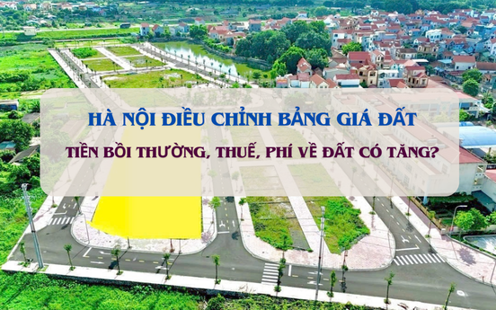 Hà Nội điều chỉnh bảng giá đất: Tiền bồi thường đất, thuế phí về đất liệu có tăng?