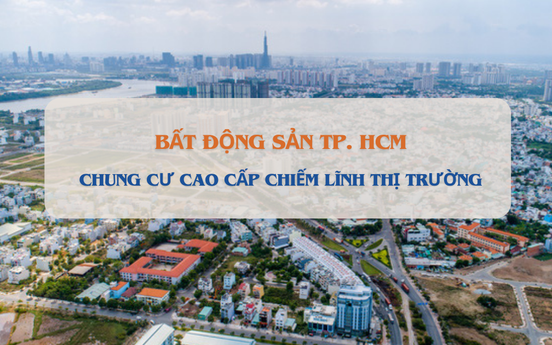 Lần đầu tiên nhà ở cao cấp chiếm lĩnh toàn bộ thị trường bất động sản TP. HCM