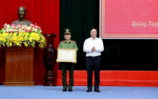 Chủ tịch UBND tỉnh Quảng Nam Lê Trí Thanh: "Công an Quảng Nam đảm bảo các sự kiện quan trọng diễn ra trên địa bàn tỉnh"