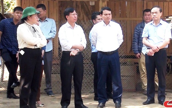 Sơn La: Phó Chủ tịch UBND tỉnh kiểm tra thực địa công tác giải phóng mặt bằng Dự án đường nối QL37 với QL279D