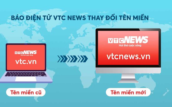 Báo điện tử VTC News đổi tên miền thành vtcnews.vn