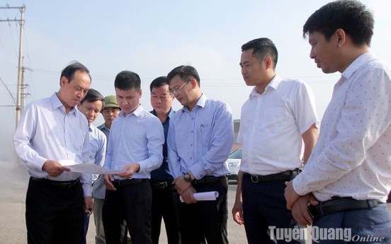 Ban QLDA đầu tư xây dựng các công trình giao thông tỉnh Tuyên Quang: Trách nhiệm là hàng đầu
