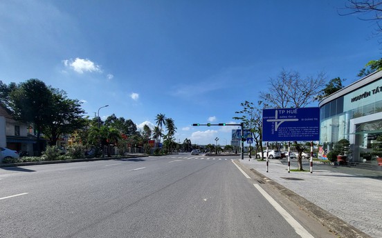 Thừa Thiên Huế: Nâng cấp vỉa hè dọc tuyến Quốc lộ 1