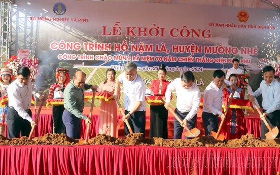 Điện Biên: Khởi công Dự án đầu tư xây dựng Hồ Nậm Là