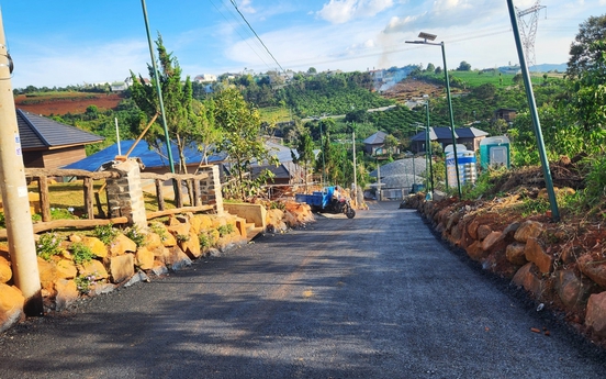 Lâm Đồng: Điều tra việc mở đường, xây dựng homestay trái phép