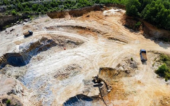 Quảng Ngãi: Mỏ đất thương mại đầu tiên được cấp phép khai thác