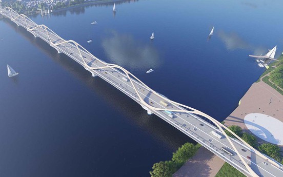 Hà Nội sắp khởi công ‘cầu vô cực’ hơn 16.000 tỷ đồng nối hai bờ sông Hồng