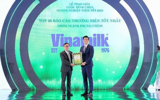 Vinamilk "Bội thu" giải thưởng phát triển bền vững