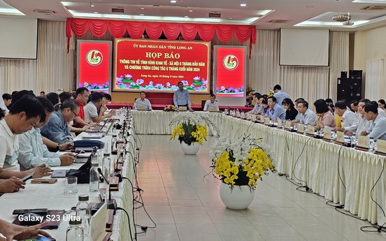 Long An: GRDP 6 tháng đầu năm 2024 cao nhất từ đầu năm 2021 đến nay