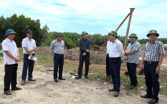 Quảng Trị: Tập trung nhân lực tận dụng thời tiết khô ráo đẩy nhanh tiến độ Dự án BIIG2