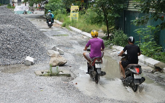 Hà Nội: Đoạn đường 200m trị giá hàng chục tỷ đồng vẫn dở dang sau 4 năm triển khai