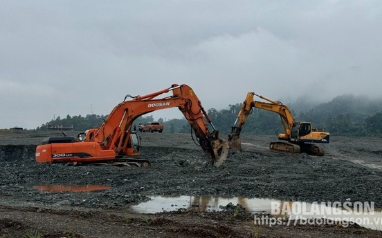 Lạng Sơn: Nước rút hoàn thành giai đoạn 1 dự án Khu trung chuyển hàng hóa