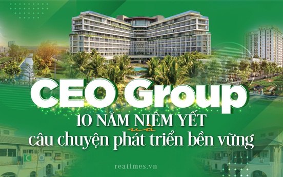 CEO Group, 10 năm niêm yết và câu chuyện phát triển bền vững