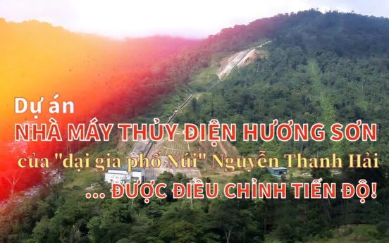 Hà Tĩnh: Dự án Nhà máy Thủy điện Hương Sơn được điều chỉnh tiến độ