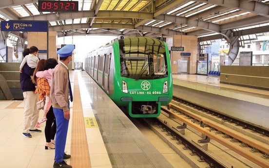 Hai tuyến metro ở Hà Nội dự kiến phục vụ khách xuyên Tết Ất Tỵ 2025