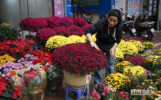 Chợ Bưởi những phiên cuối cùng của năm mang đậm nét văn hóa người Hà Nội