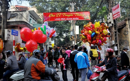 Chợ phiên ngày Tết