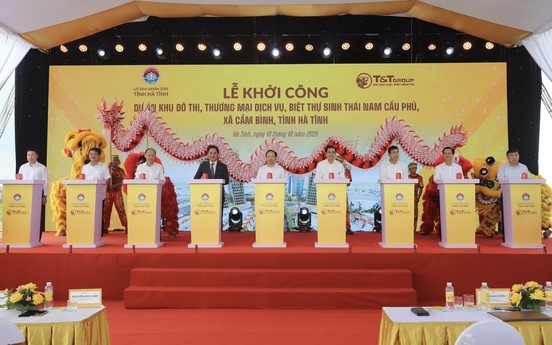 T&T Group khởi công khu đô thị sinh thái kiểu mẫu đầu tiên ở phía Nam Hà Tĩnh