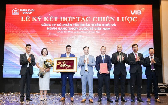 Kết nối sức mạnh Tài chính và Công nghệ Bất động sản – Bước tiến quan trọng của Thiên Khôi Group và VIB