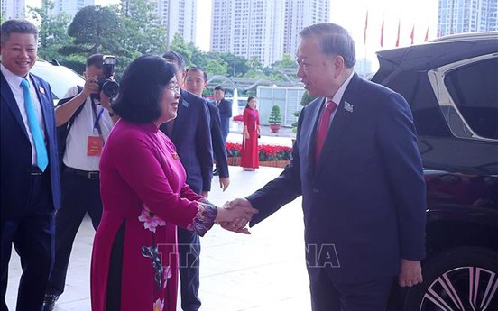 Tổng Bí thư Tô Lâm dự Đại hội đại biểu Đảng bộ TP. Hà Nội lần thứ 18