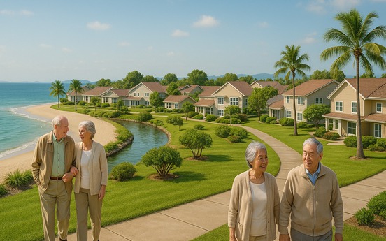 Lần đầu tiên Việt Nam có mô hình đô thị hưu trí, nằm trong chiến lược tiên phong của Vingroup
