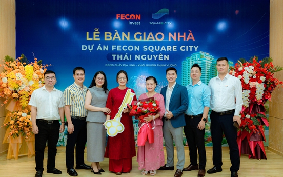 Bàn giao shophouse đầu tiên tại dự án FECON Square City kích hoạt tương lai phồn vinh tại Vạn Xuân, Thái Nguyên