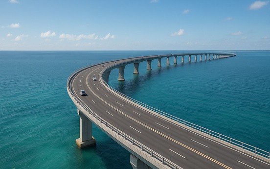 Bộ Xây dựng nói gì về đề xuất xây dựng cầu vượt biển Cần Giờ - Vũng Tàu?