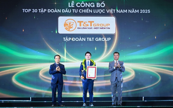 T&T Group được vinh danh Top 30 Tập đoàn đầu tư chiến lược Việt Nam (ALPHA30): Dấu ấn hệ sinh thái đa ngành bền vững
