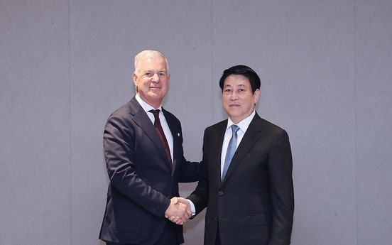 Chủ tịch nước Lương Cường tiếp Tổng Thư ký Phòng Thương mại Quốc tế