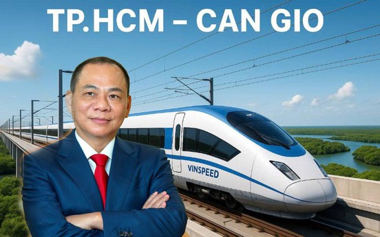 Tuyến đường sắt đô thị TP. HCM - Cần Giờ do VinSpeed đề xuất đầu tư sẽ khởi công vào cuối năm nay