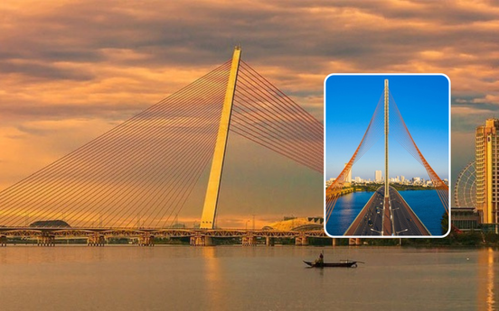 Cầu dây văng nghiêng độc đáo hiện đại bậc nhất Việt Nam: Mang tên nữ anh hùng xứ Quảng, xây trên nền móng có dấu tích 'cha đẻ' của tháp Eiffel