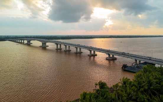 3 tháng nữa, thông xe cây cầu vượt sông 4.000 tỷ xóa bỏ toàn bộ các bến phà lâu đời, nối thông 2 tỉnh thành miền Tây