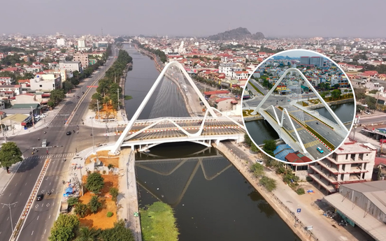Cây cầu mang biểu tượng bông lau duy nhất của Việt Nam: Điểm nhấn kiến trúc của vùng đất di sản