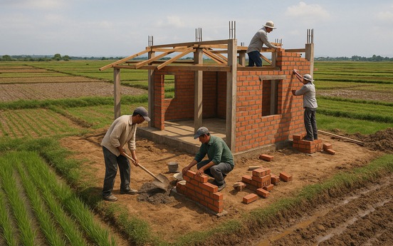 Vì sao bà Nguyễn Thị Tâm đã nộp phạt hành vi xây nhà trên đất nông nghiệp nhưng vẫn bị phá dỡ?