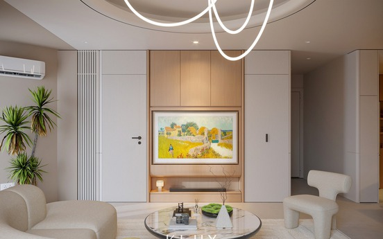 Chìm đắm trong không gian tĩnh tại ở căn hộ 130m2 giữa lòng phố thị