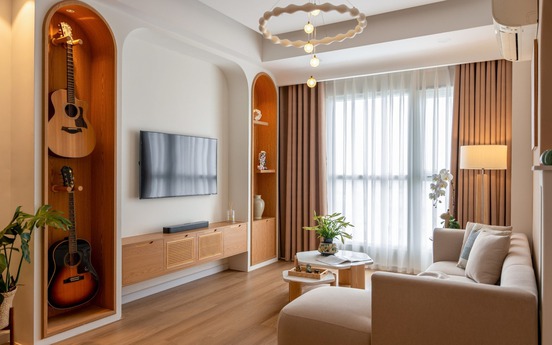 Căn hộ 13 năm tuổi lột xác: Ở nhà cũ mà như nhà mới